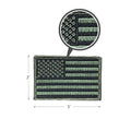 Rothco Iron On / Sew On Embroidered US Flag Patch - Tactical Choice Plus