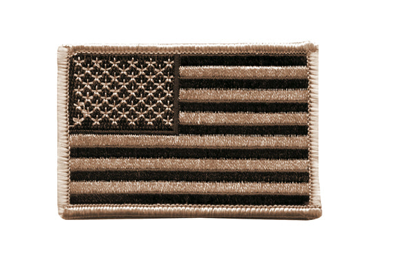 Rothco Iron On / Sew On Embroidered US Flag Patch - Tactical Choice Plus