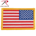 Rothco Iron On / Sew On Embroidered US Flag Patch - Tactical Choice Plus