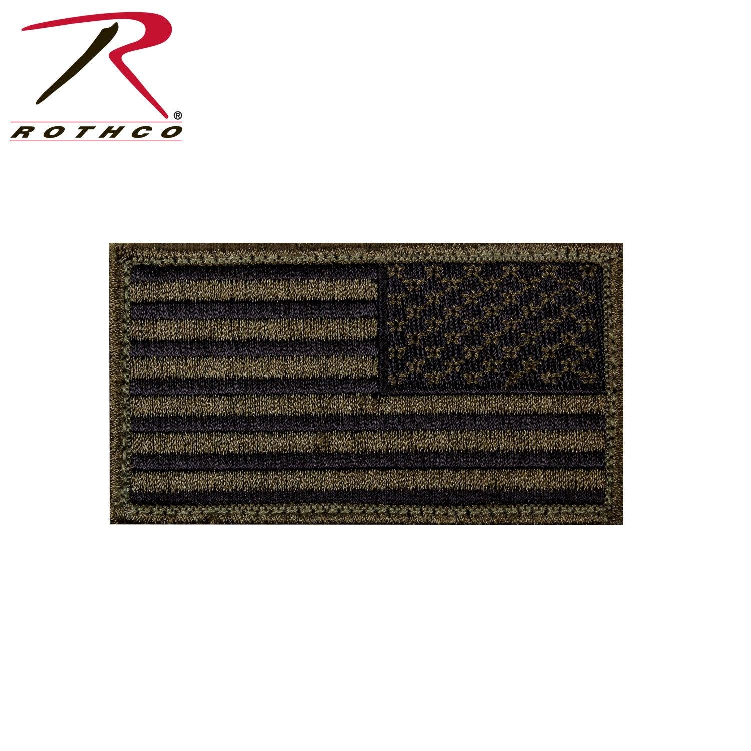 Rothco American Flag Patch - Hook Back - Tactical Choice Plus