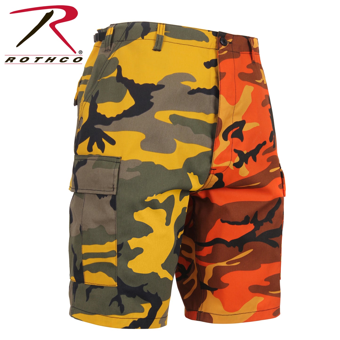 Two-Tone Camo BDU Short