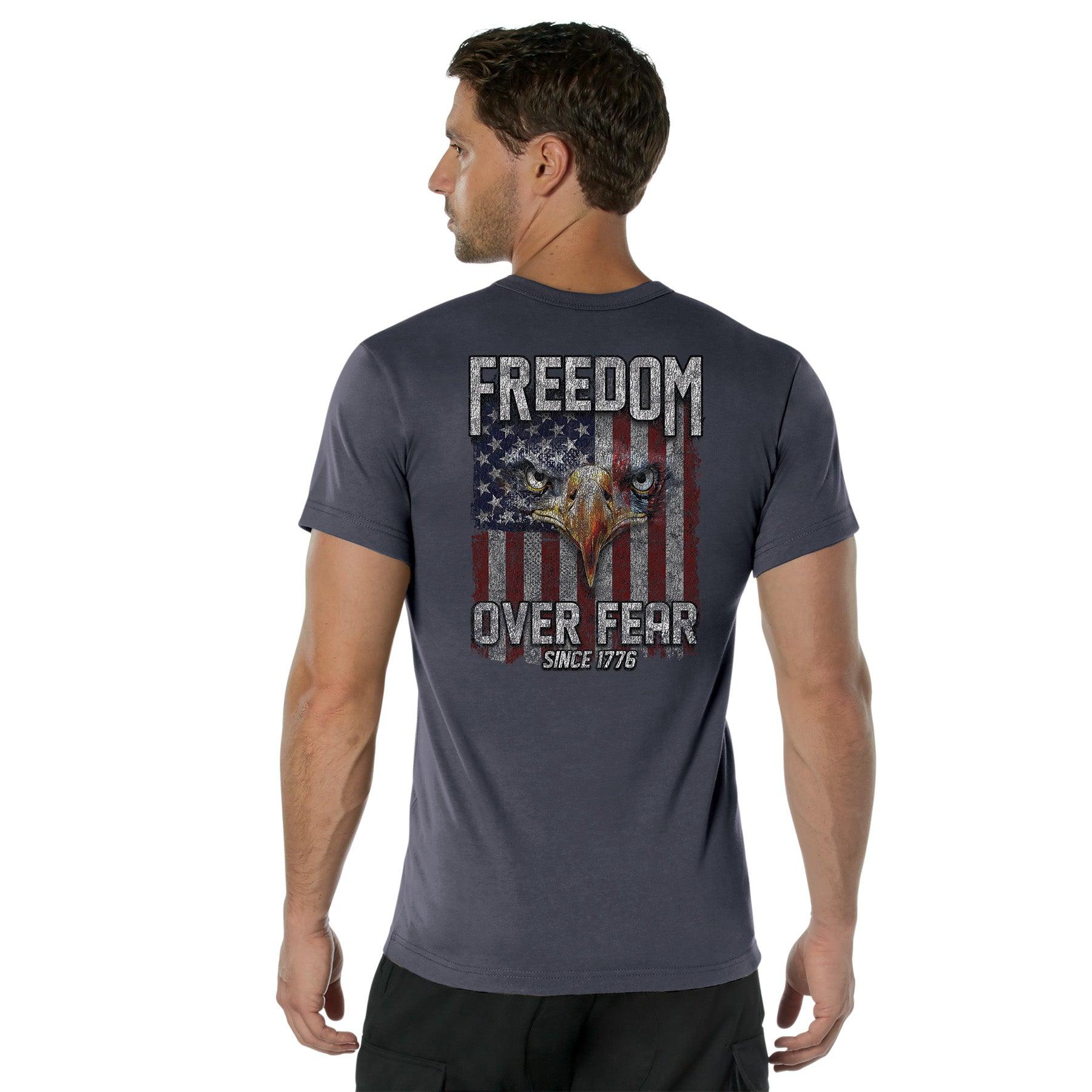 Freedom Over Fear T-Shirt - Tactical Choice Plus