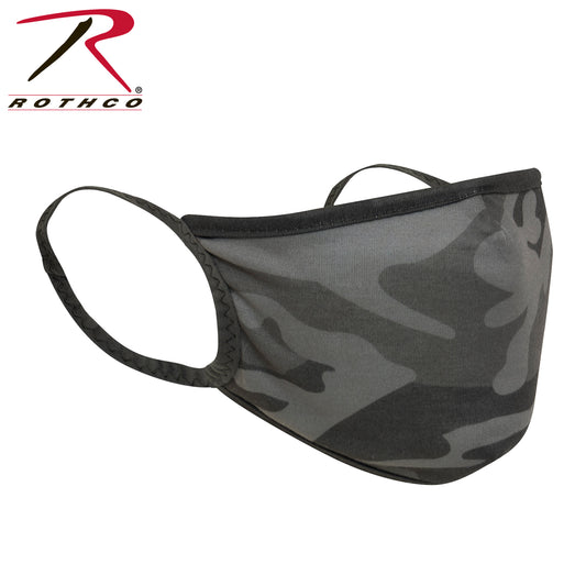 Rothco Camo 3-Layer Polyester Face Mask - Tactical Choice Plus