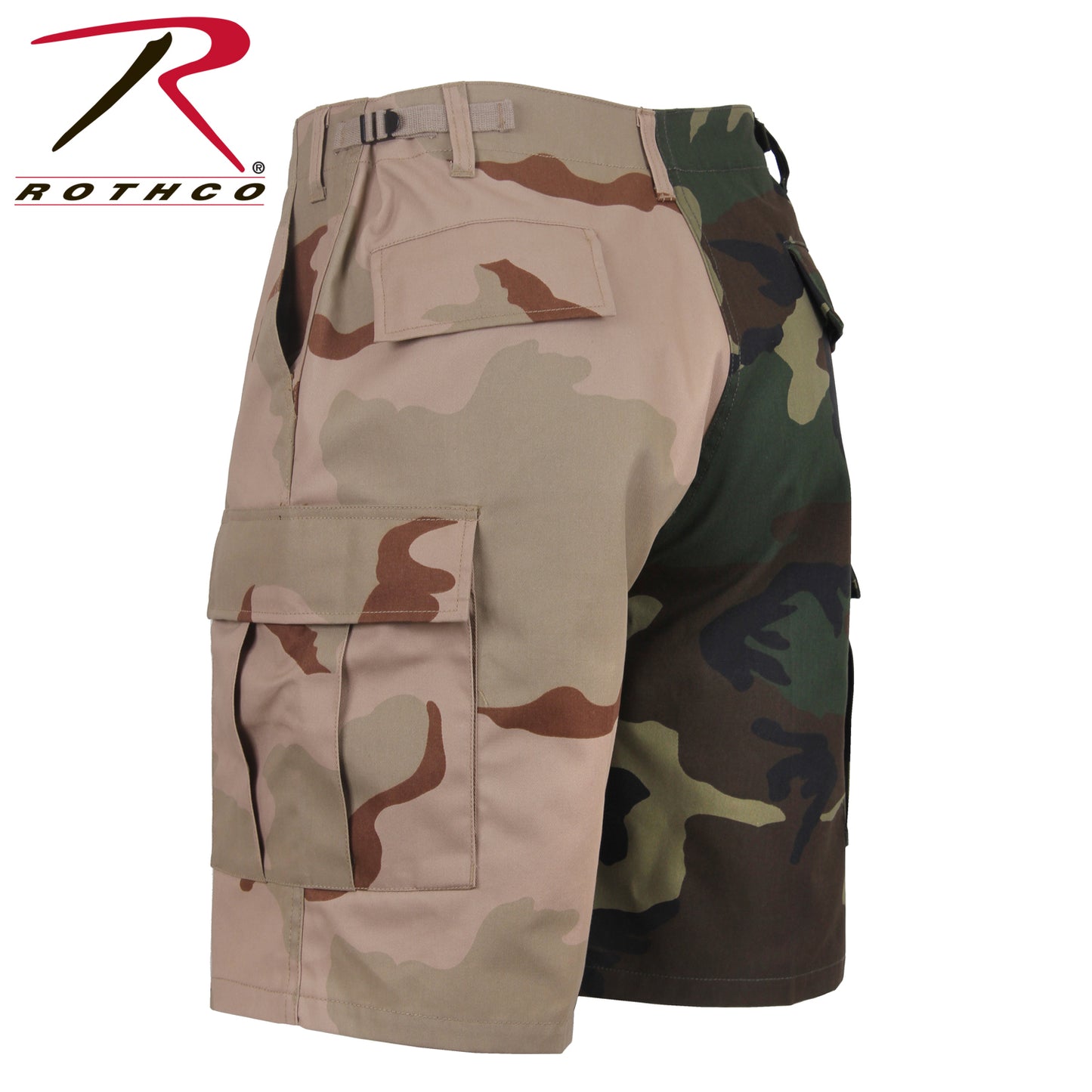 Two-Tone Camo BDU Short