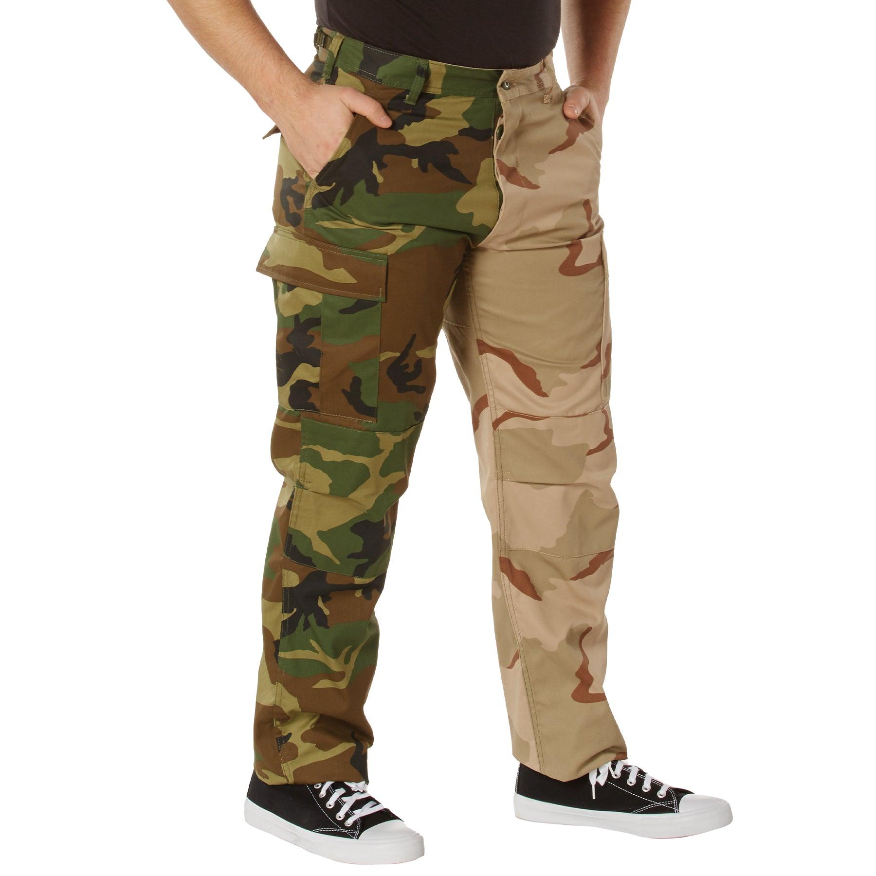 Rothco Two-Tone Camo BDU Pants - Tactical Choice Plus