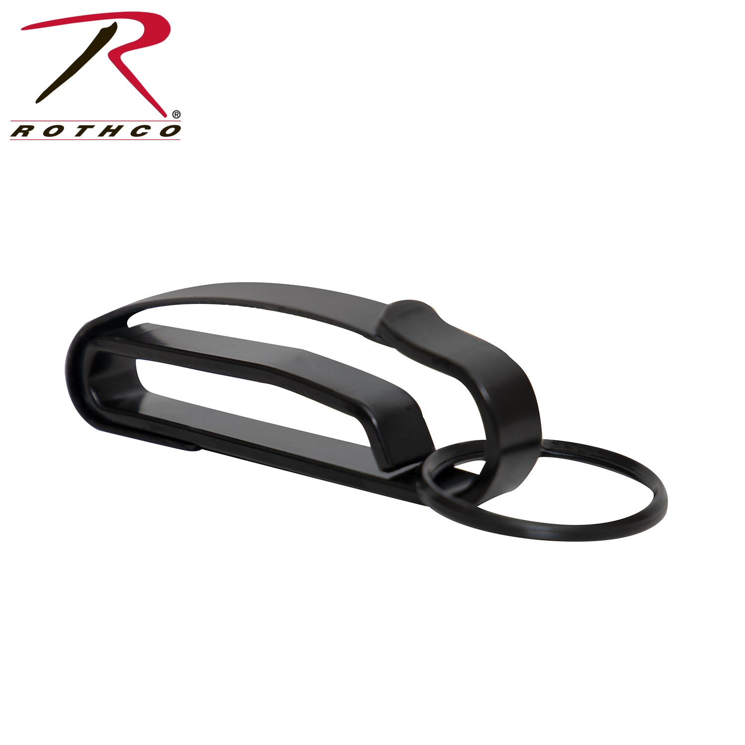 Rothco Steel Belt Key Clip - Black - Tactical Choice Plus