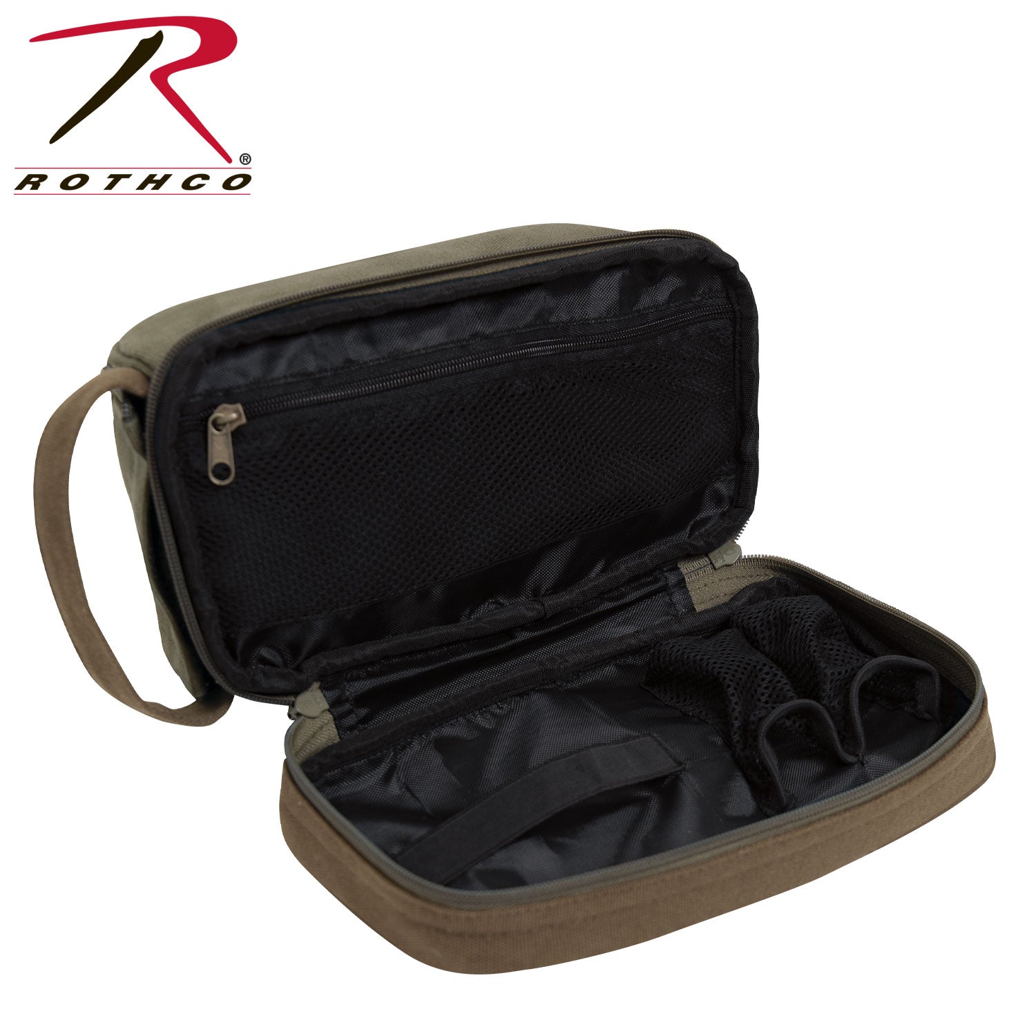 Rothco Deluxe Canvas Travel Kit - Tactical Choice Plus