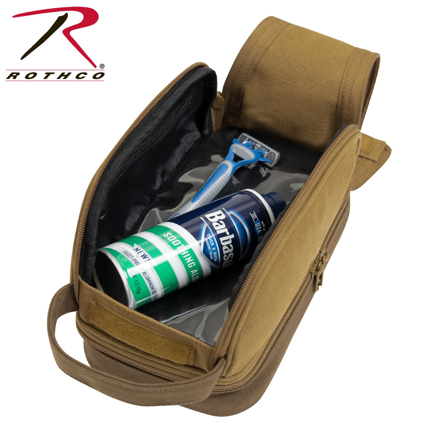 Rothco Deluxe Canvas Travel Kit - Tactical Choice Plus