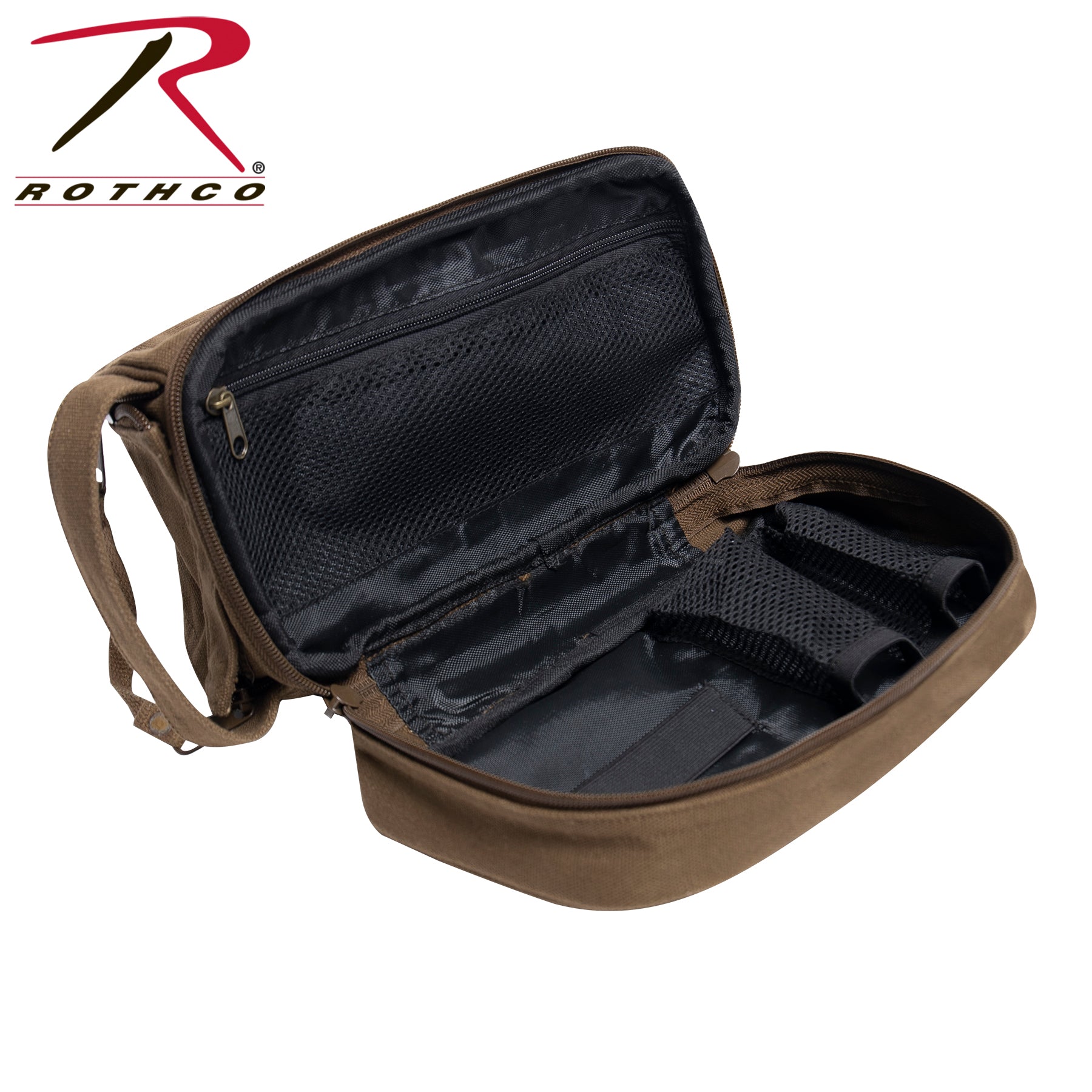 Rothco Deluxe Canvas Travel Kit - Tactical Choice Plus