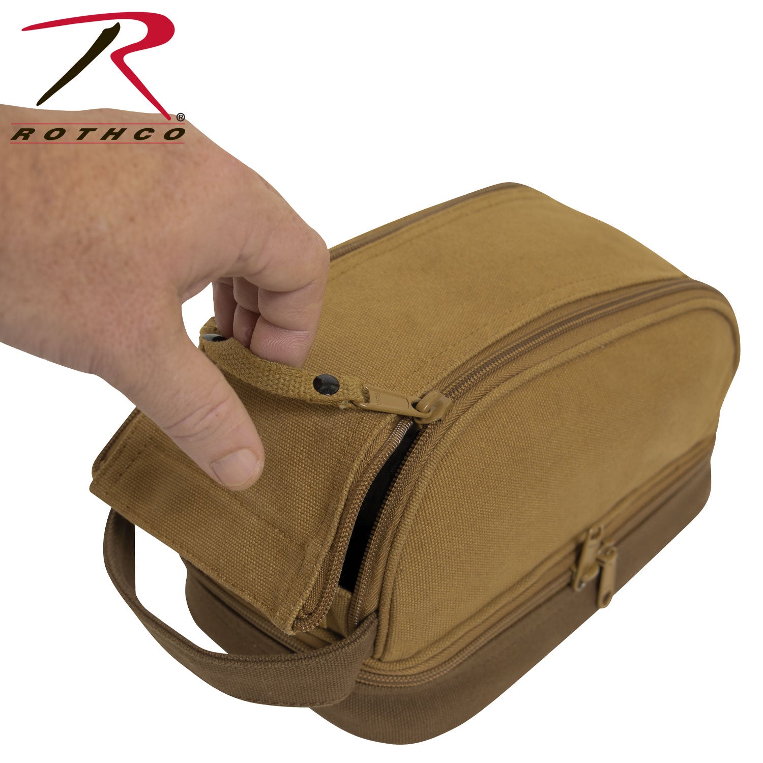 Rothco Deluxe Canvas Travel Kit - Tactical Choice Plus