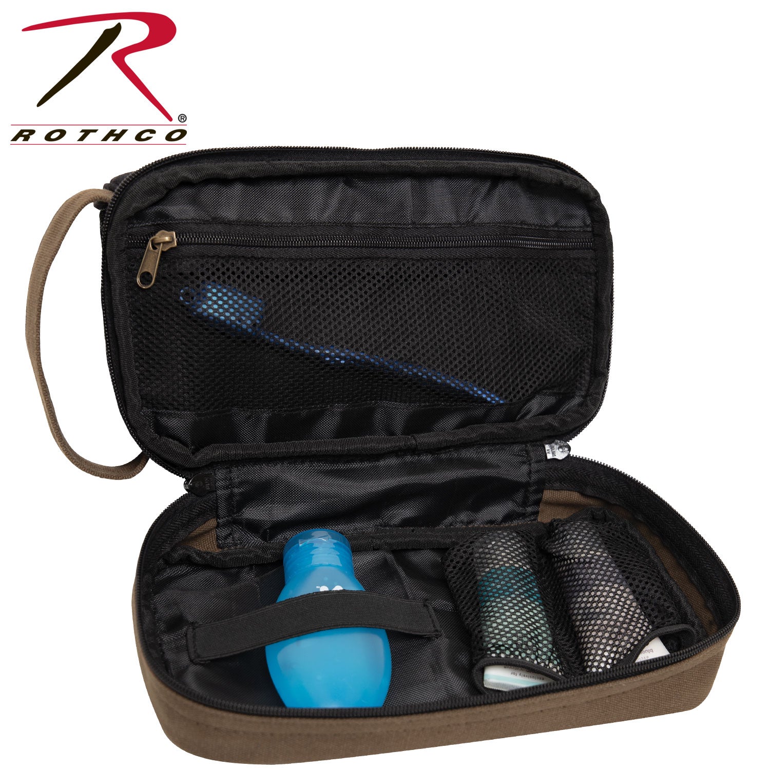 Rothco Deluxe Canvas Travel Kit - Tactical Choice Plus