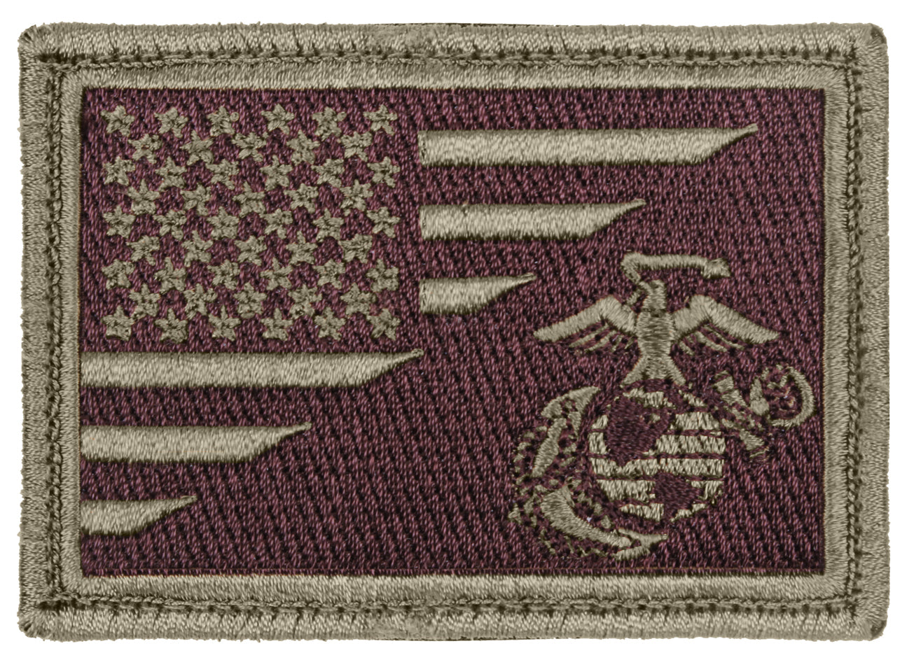 US Flag / USMC Eagle, Globe and Anchor Morale Patch - Tactical Choice Plus