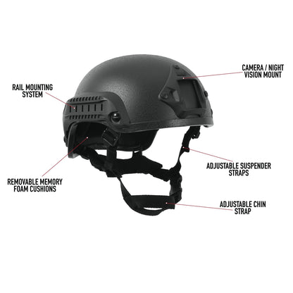 Base Jump Helmet - Tactical Choice Plus