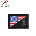 Rothco US Flag / USN Anchor Patch With Hook Back - Tactical Choice Plus