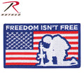 Rothco Freedom Isn't Free Patch With Hook Back - Tactical Choice Plus
