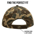 Rothco X Bear Archery Fred Bear Camo Low Profile Cap - Tactical Choice Plus