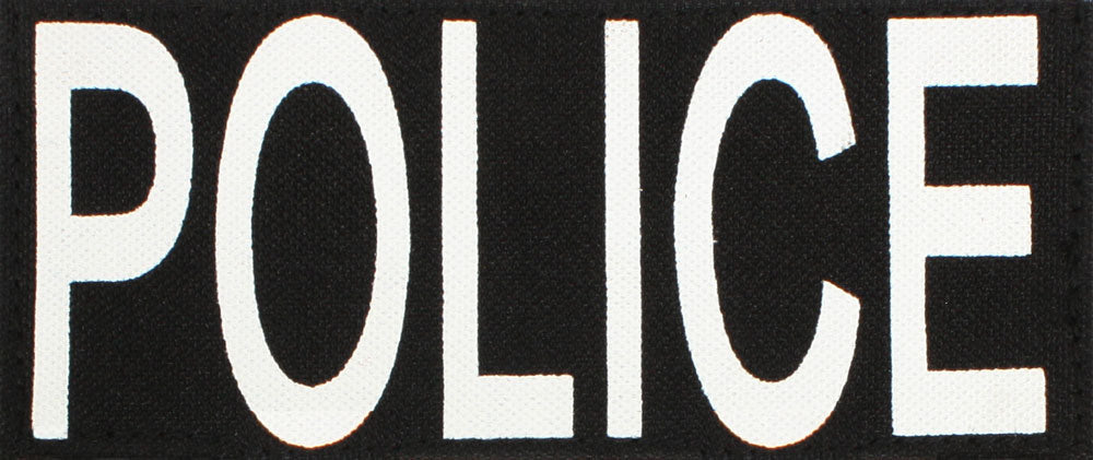 Rothco Police Patch With Hook Back - Tactical Choice Plus