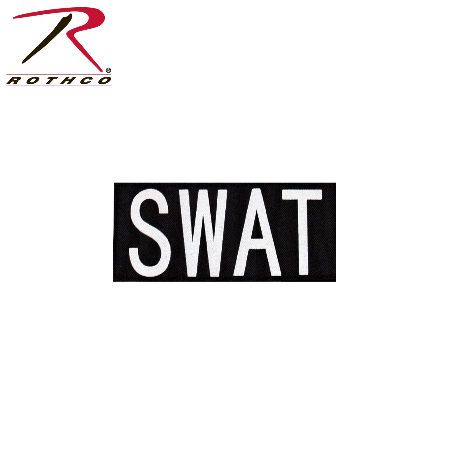 Rothco SWAT Patch With Hook Back - Tactical Choice Plus