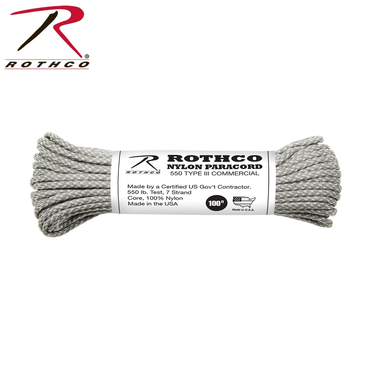 550lb Type III Nylon Camo Paracord