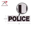 Rothco Reflective Police Patch - Tactical Choice Plus