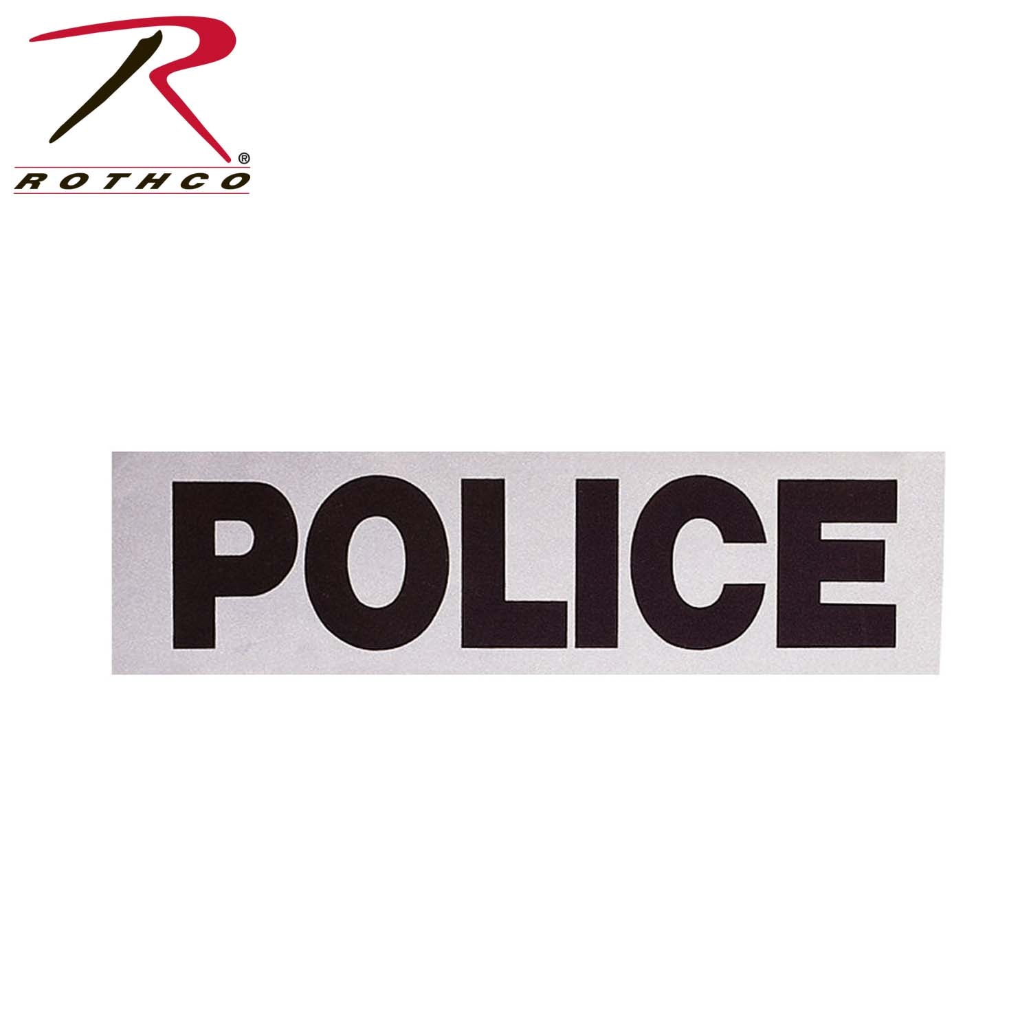 Rothco Reflective Police Patch - Tactical Choice Plus