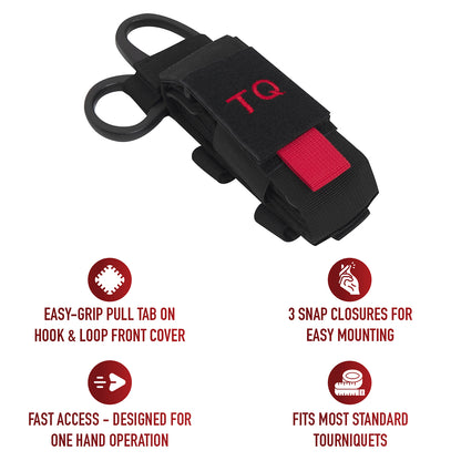 MOLLE Tactical Tourniquet and Shear Holder Pouch