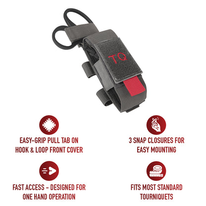 MOLLE Tactical Tourniquet and Shear Holder Pouch