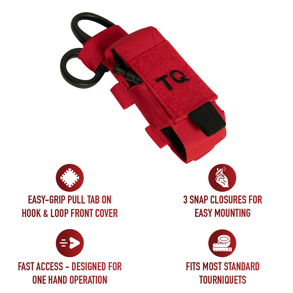 MOLLE Tactical Tourniquet and Shear Holder Pouch