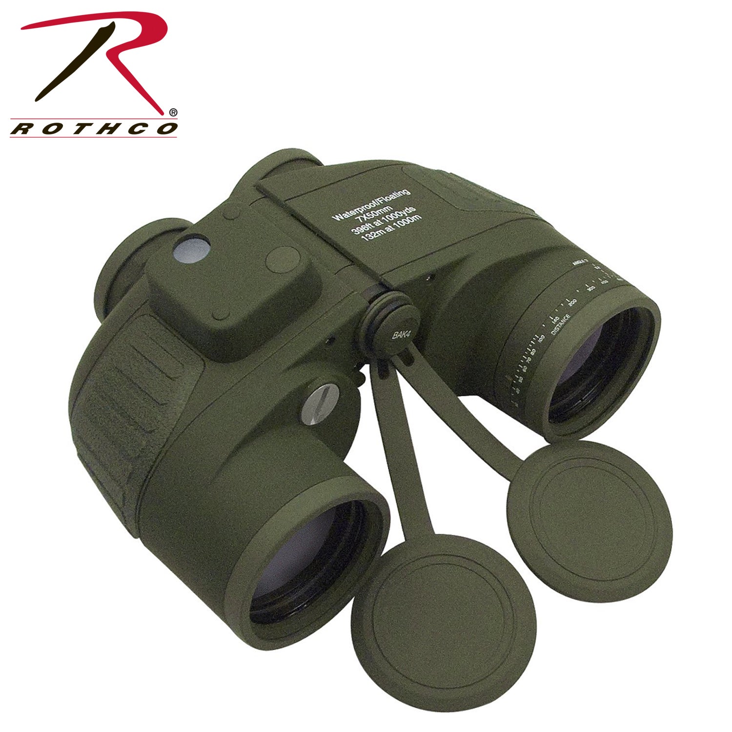 Rothco Military Type 7 x 50MM Binoculars - Tactical Choice Plus