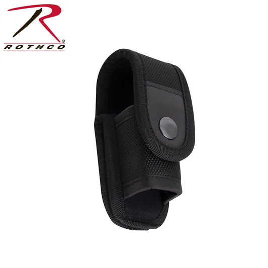 Rothco Enhanced Universal Flashlight Holder - Black - Tactical Choice Plus