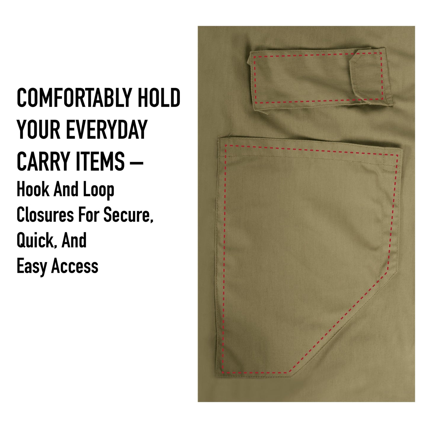 Concealed Carry Quilted Woobie Jacket