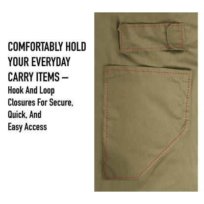 Concealed Carry Quilted Woobie Jacket