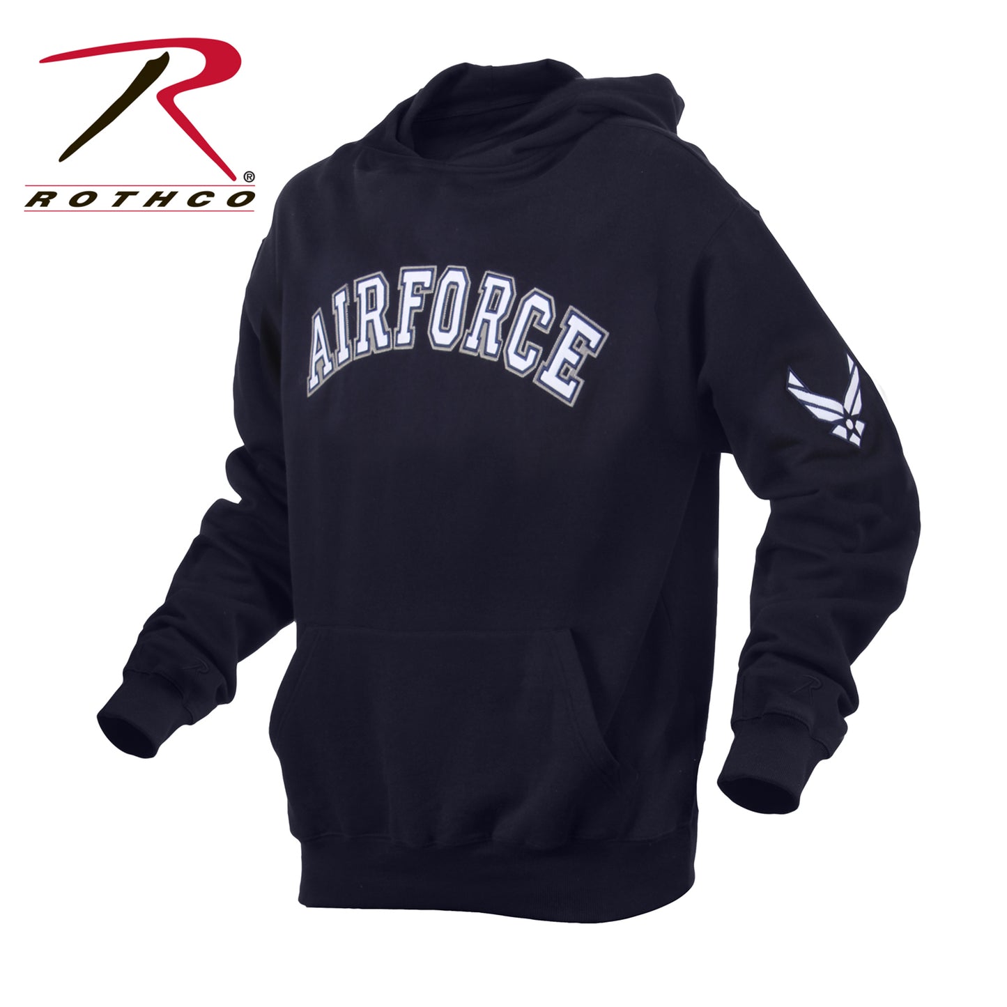 Embroidered Pullover Hoodies