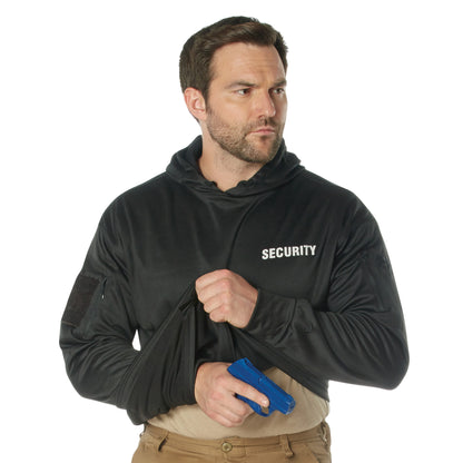 Tactical Choice Plus Security Concealed Carry Hoodie - Black