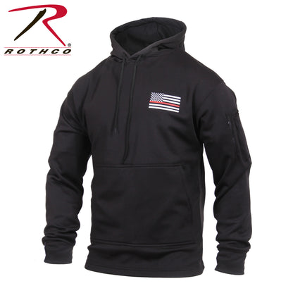 Concealed Carry Thin Red Line Hoodie