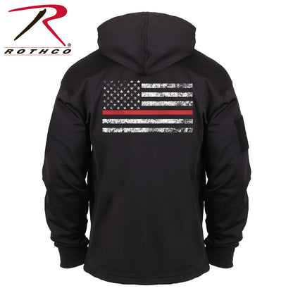 Concealed Carry Thin Red Line Hoodie