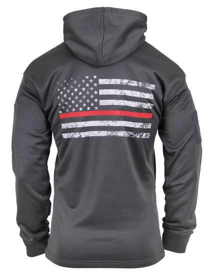 Concealed Carry Thin Red Line Hoodie