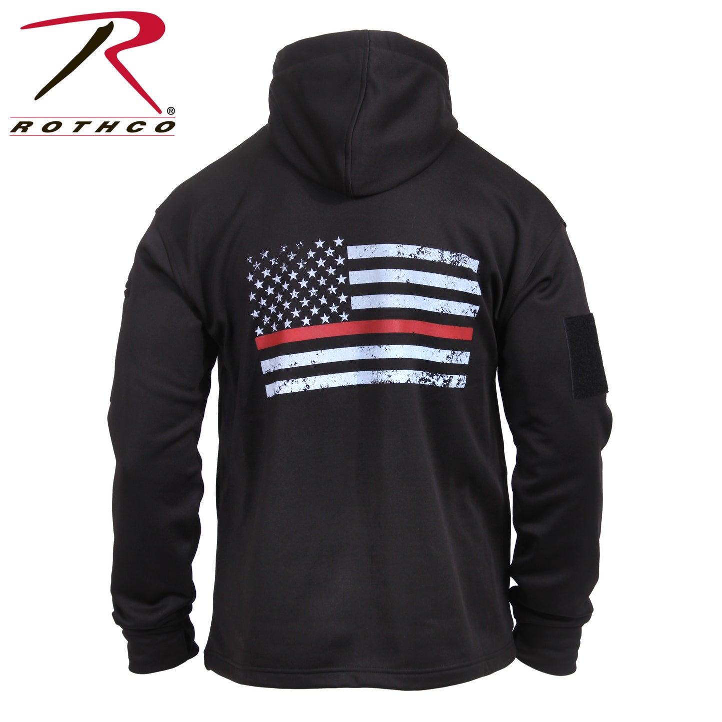 Concealed Carry Thin Red Line Hoodie
