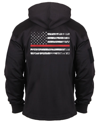 Concealed Carry Thin Red Line Hoodie