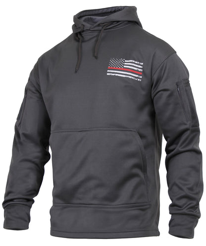 Concealed Carry Thin Red Line Hoodie