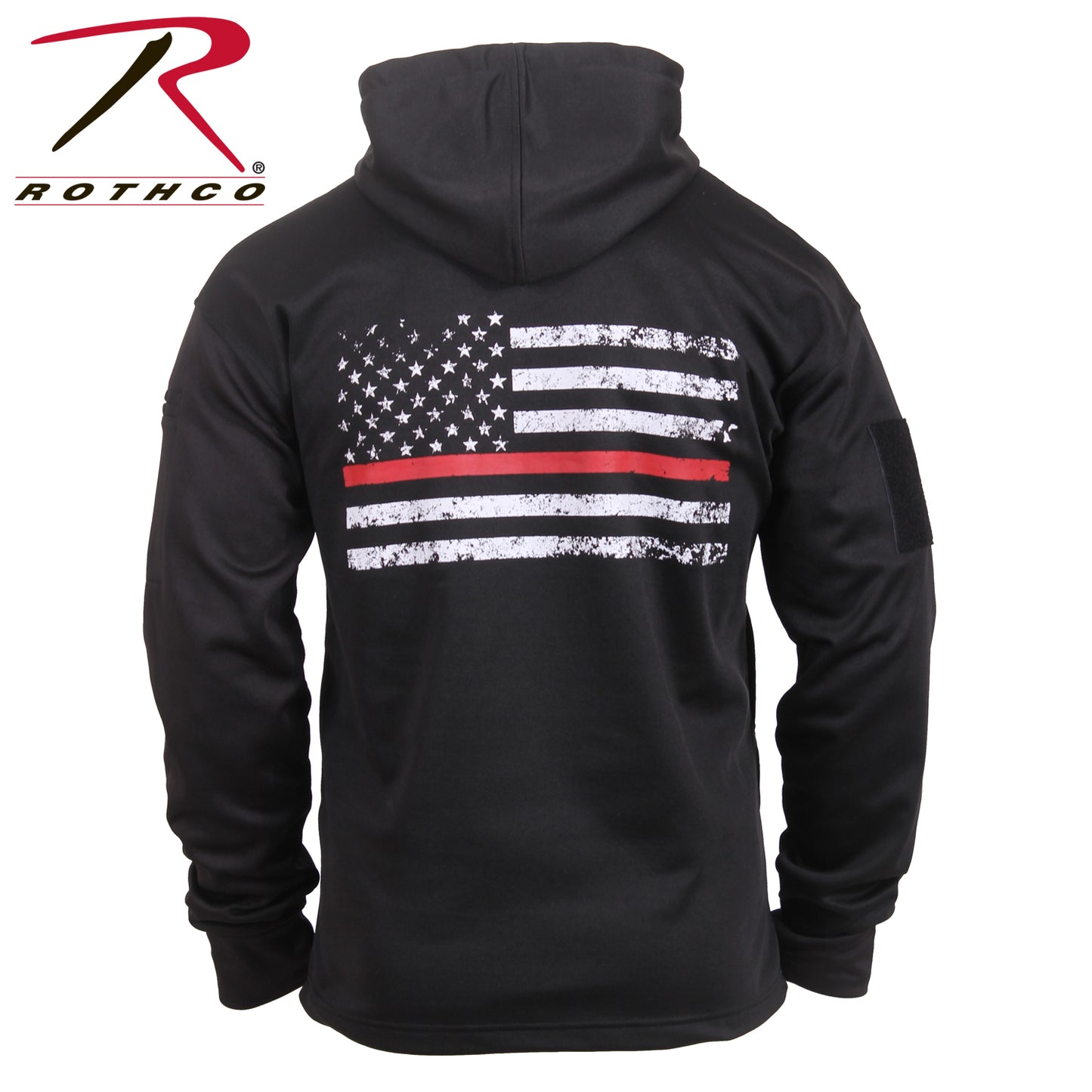 Concealed Carry Thin Red Line Hoodie