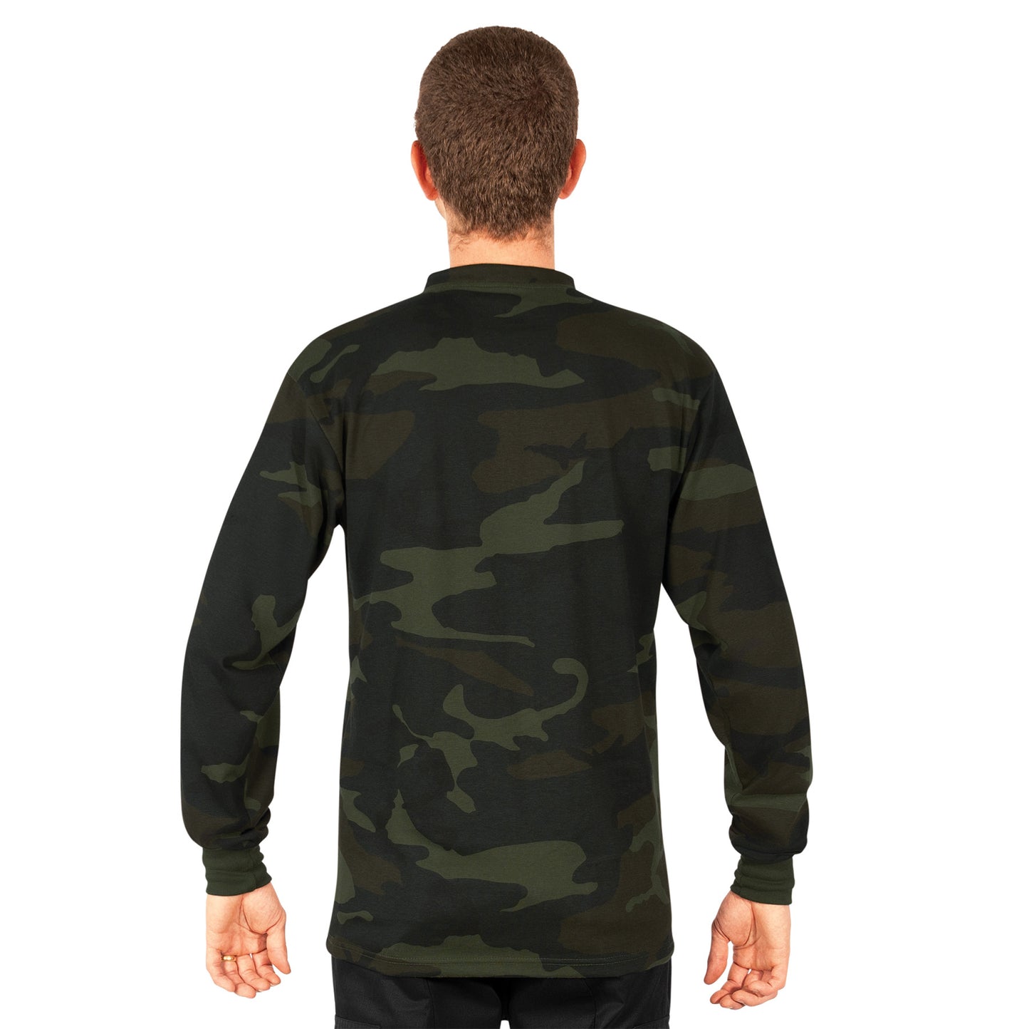 Long Sleeve Henley T-Shirt
