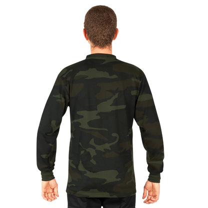 Long Sleeve Henley T-Shirt