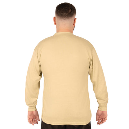 Long Sleeve Henley T-Shirt