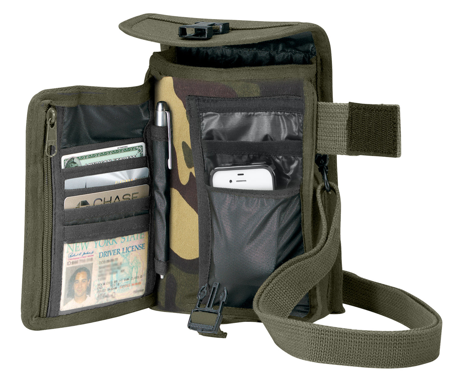 Canvas Travel Portfolio Bag