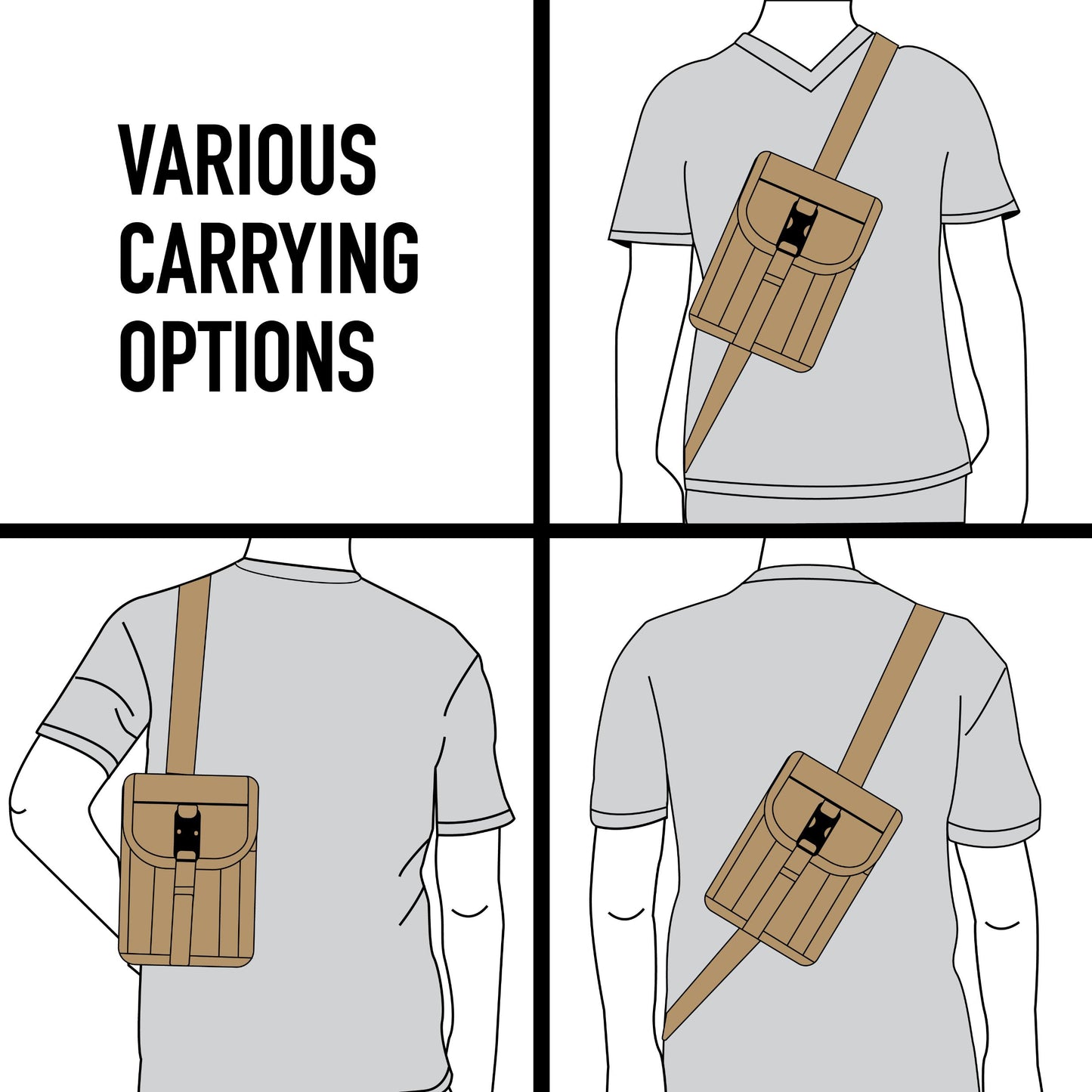 Canvas Travel Portfolio Bag