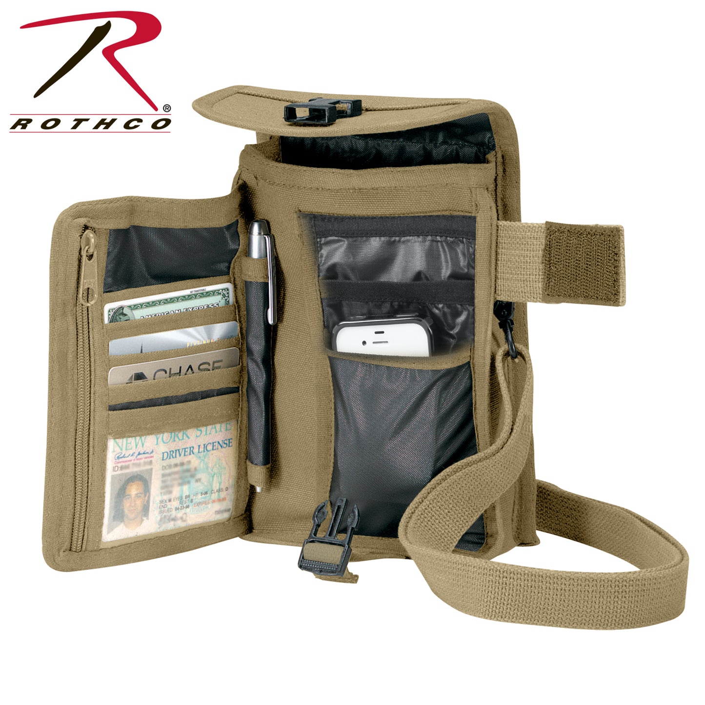 Canvas Travel Portfolio Bag