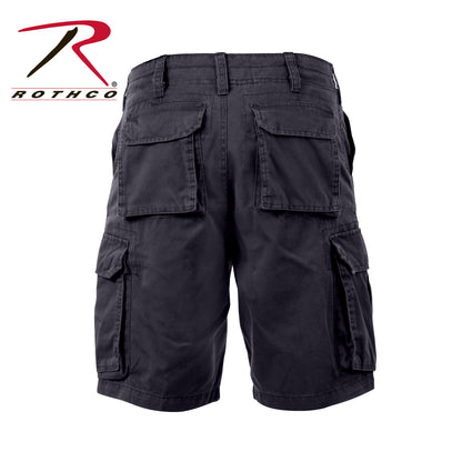 Vintage Solid Paratrooper Cargo Shorts