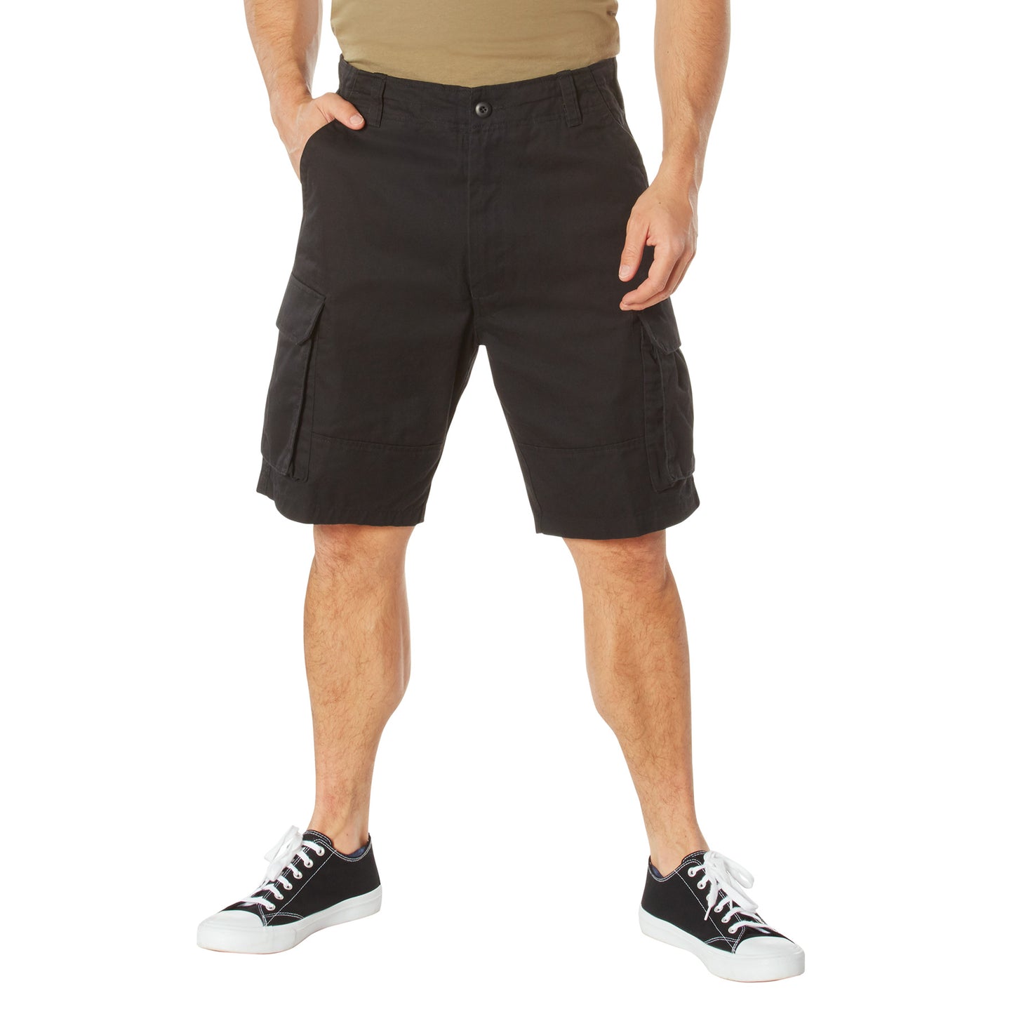 Vintage Solid Paratrooper Cargo Shorts - Tactical Choice Plus