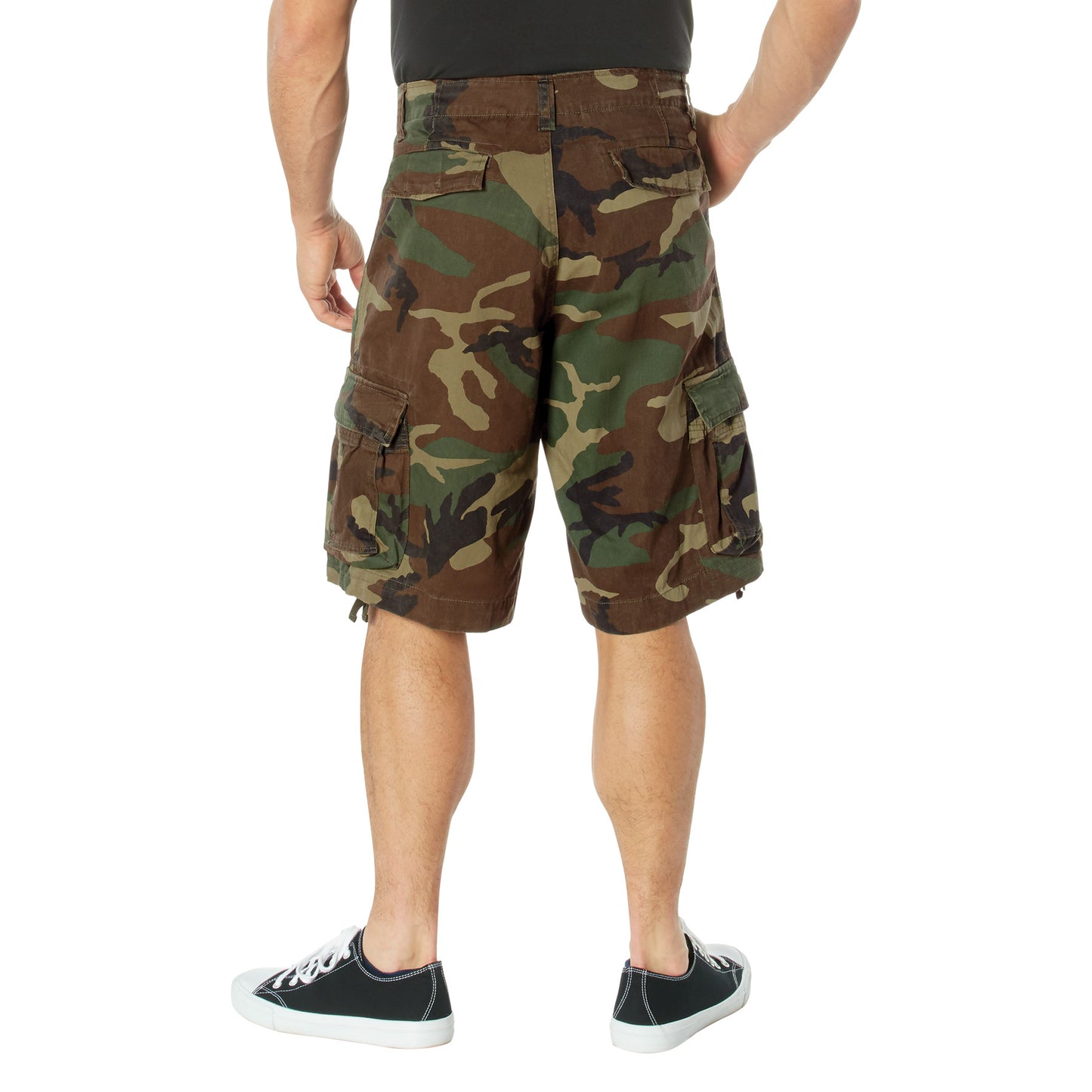 Vintage Utility Cargo Shorts